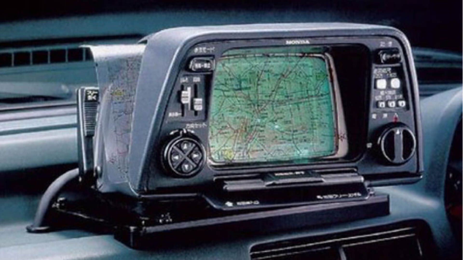 The Honda navigation unit