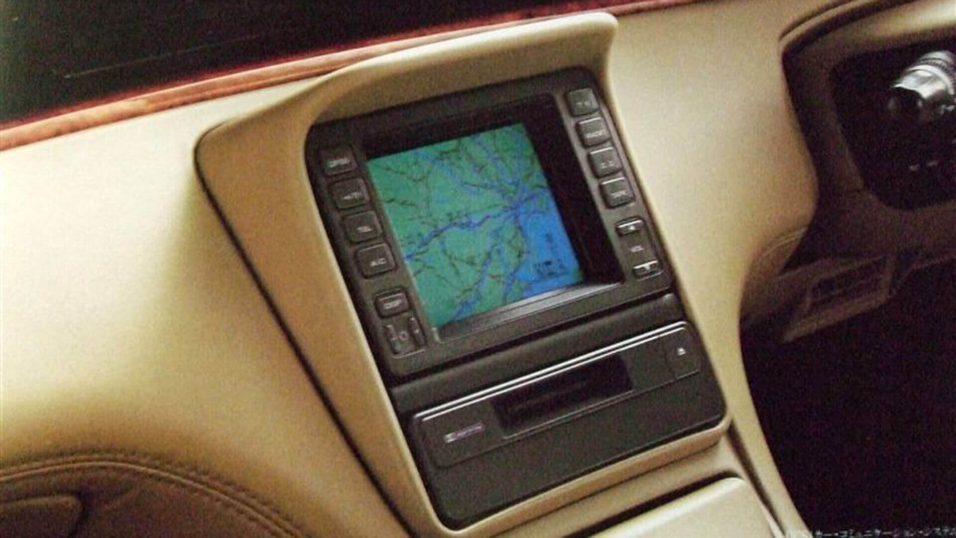 Mazda Eunos Cosmo navigation system